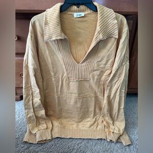 JHER GOLD MINERAL WASHED TOP
